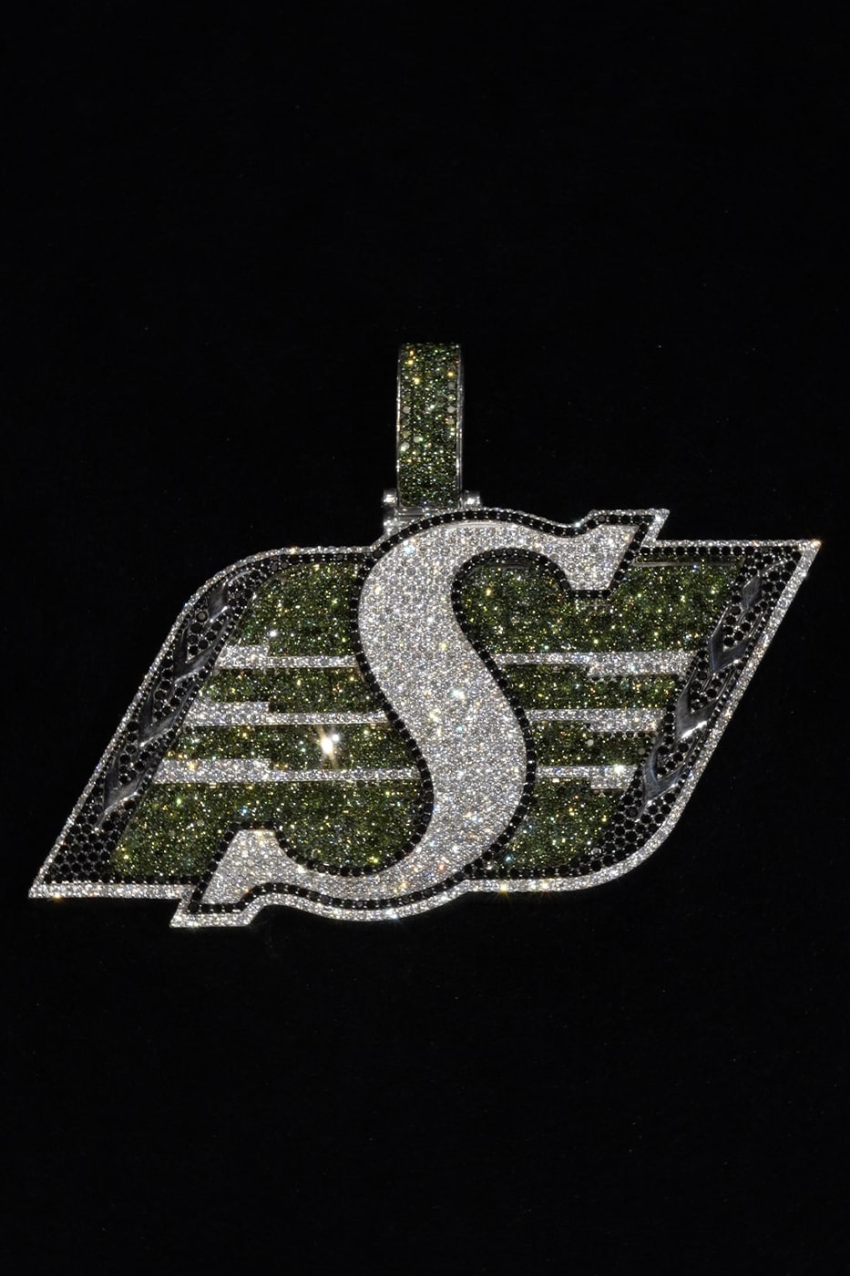 Closer Look at Alex Moss NY's Iced-Out SSS4U and Nokia Phone Chain For Drake some sexy songs 4 u partynextdoor toronto rapper adin ross