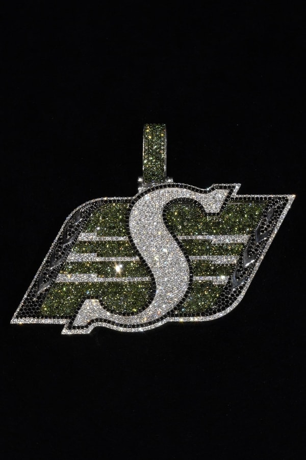 Closer Look at Alex Moss NY's Iced-Out SSS4U and Nokia Phone Chain For Drake some sexy songs 4 u partynextdoor toronto rapper adin ross