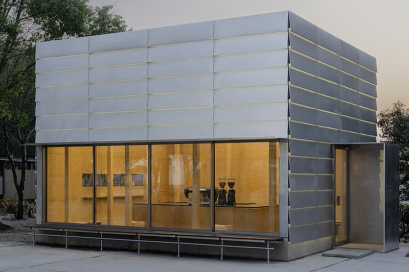 B131 Café Jiangjie Office Hangzhou China architecture interior design BAC Art Community anodized aluminum