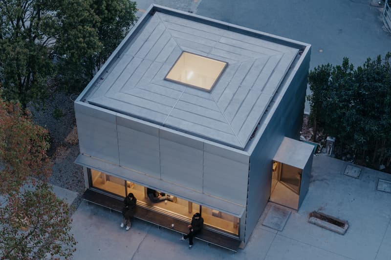 B131 Café Jiangjie Office Hangzhou China architecture interior design BAC Art Community anodized aluminum