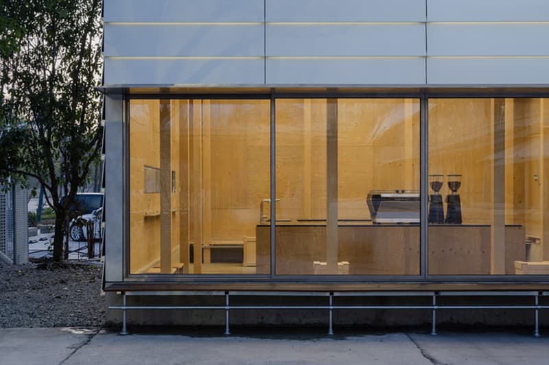 B131 Café Jiangjie Office Hangzhou China architecture interior design BAC Art Community anodized aluminum