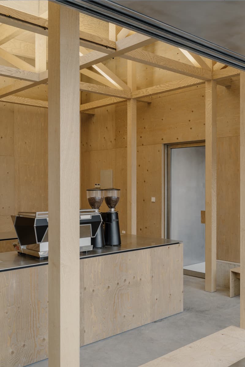 B131 Café Jiangjie Office Hangzhou China architecture interior design BAC Art Community anodized aluminum