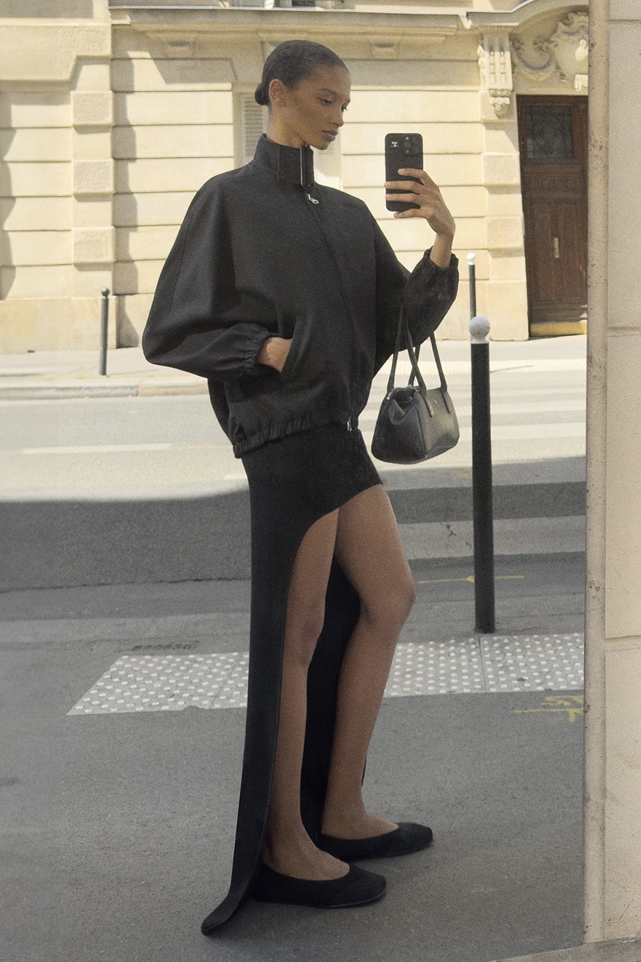 Courrèges Resort 2026 is Self-Shot in Paris Pre-Spring/Summer 2026 Collection Lookbook mirror selfies