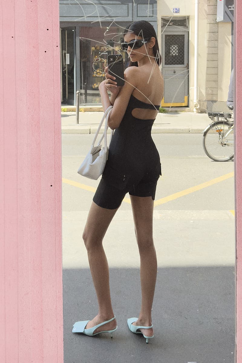 Courrèges Resort 2026 is Self-Shot in Paris Pre-Spring/Summer 2026 Collection Lookbook mirror selfies