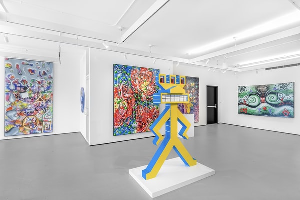 Kenny Scharf 'Look Both Ways' Exhibition Extended Through June 28 Ross + Kramer Miami Info