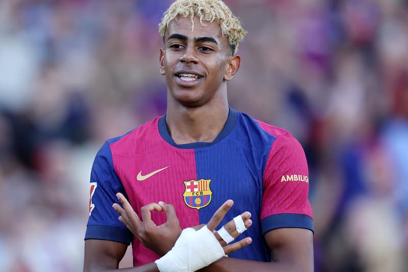 Lamine Yamal Inks New Long-Term Contract With FC Barcelona until 2031 young super star football 17 year old 