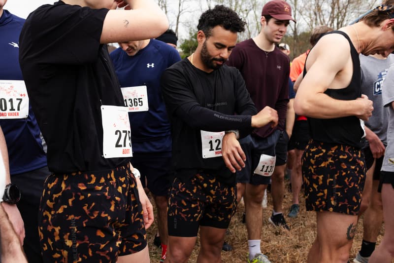 MILER RUNNING's Performance Shorts Are Dripping in Tortoise Print