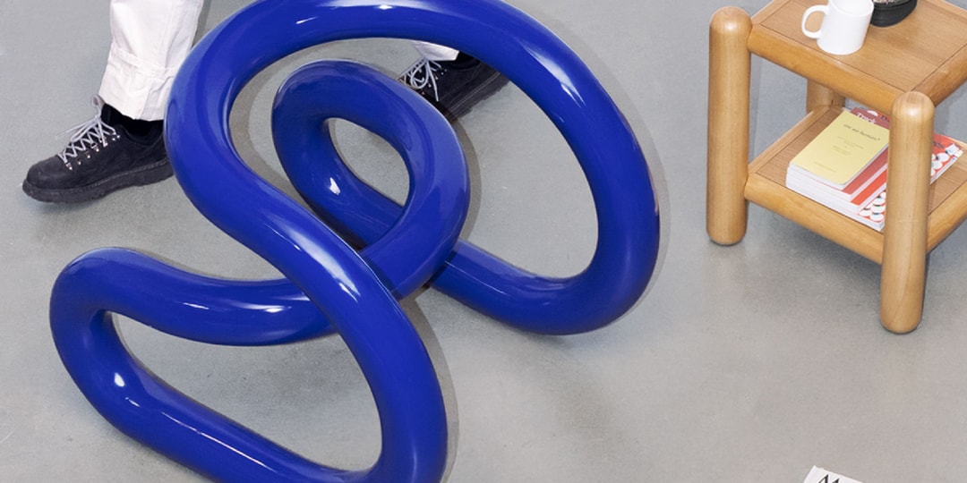 Nik Bentel Studio's Loopy Chair Is Crafted From a Continuous Fiberglass Tube