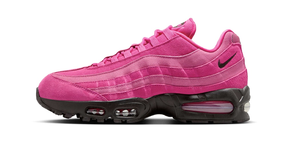 Nike Air Max 95 OG Arrives in a Shocking "Fireberry" Pink