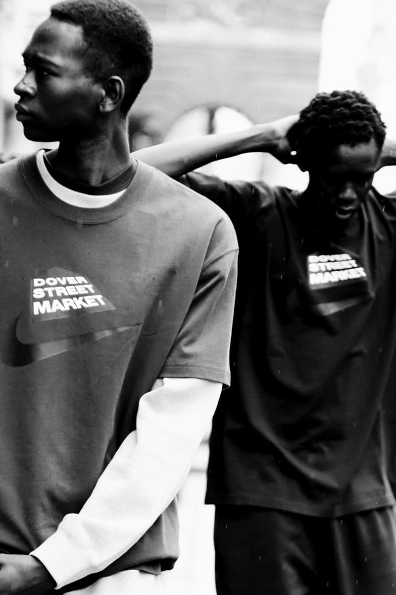 Nike Drops Dover Street Market Specials Capsule Collection dsm 17-piece cobranded pieces t-shirts