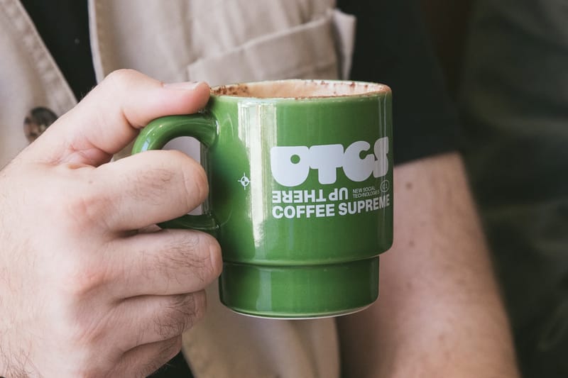 Up There and Coffee Supreme Brew Up the Stacker Mug 2.0