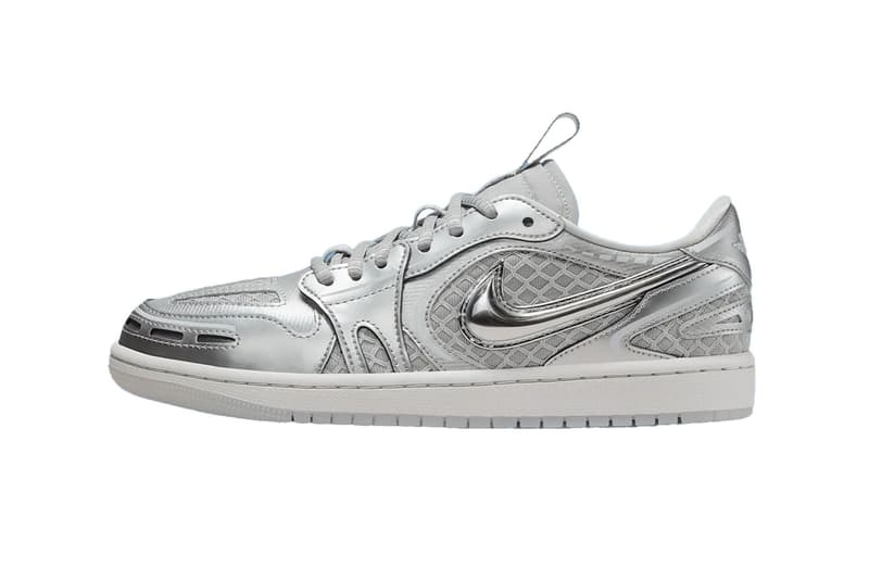 Air Jordan 1 Low Method of Make V3 Metallic Silver Release Info