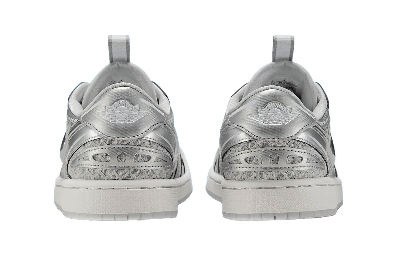 Air Jordan 1 Low Method of Make V3 Metallic Silver Release Info