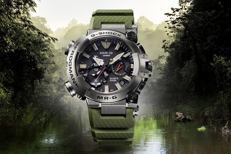 G-SHOCK MRGBF1000 "Goliath Frogman" MR-G FROGMAN Conraua goliath Limited Edition Release Info