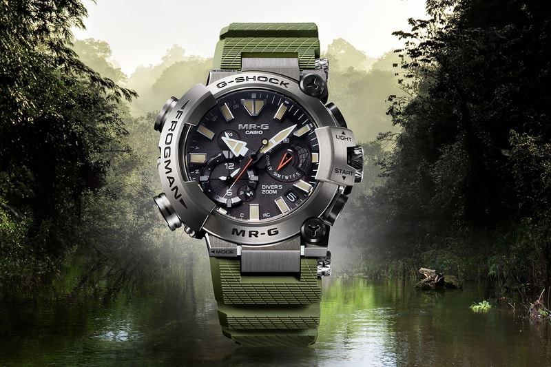 G-SHOCK MRGBF1000 "Goliath Frogman" MR-G FROGMAN Conraua goliath Limited Edition Release Info
