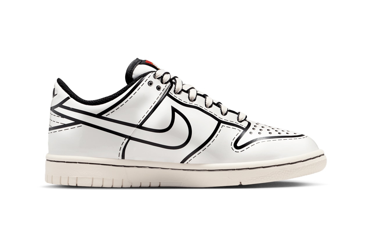 LEGO Nike Dunk Low White Black Release Date info store list buying guide photos price IF2117-100