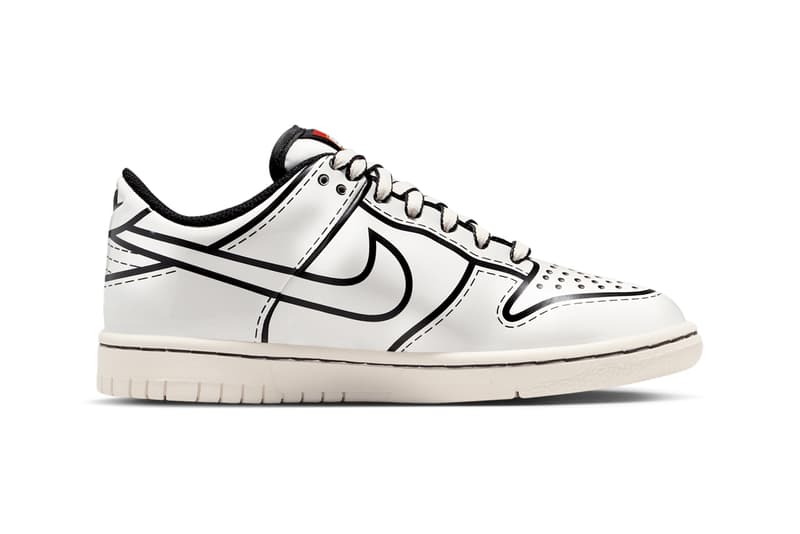 LEGO Nike Dunk Low White Black Release Date info store list buying guide photos price IF2117-100