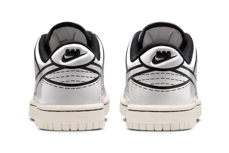 LEGO Nike Dunk Low White Black Release Date info store list buying guide photos price IF2117-100