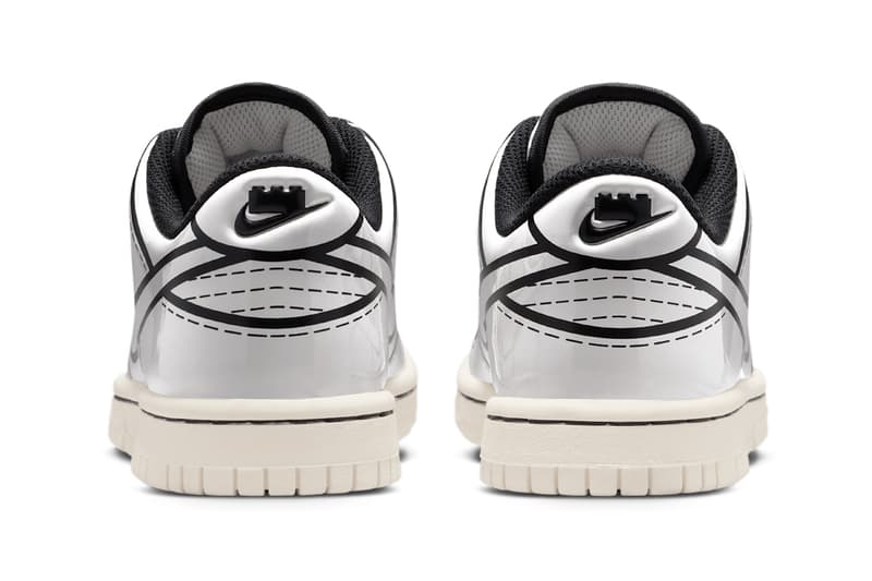 LEGO Nike Dunk Low White Black Release Date info store list buying guide photos price IF2117-100