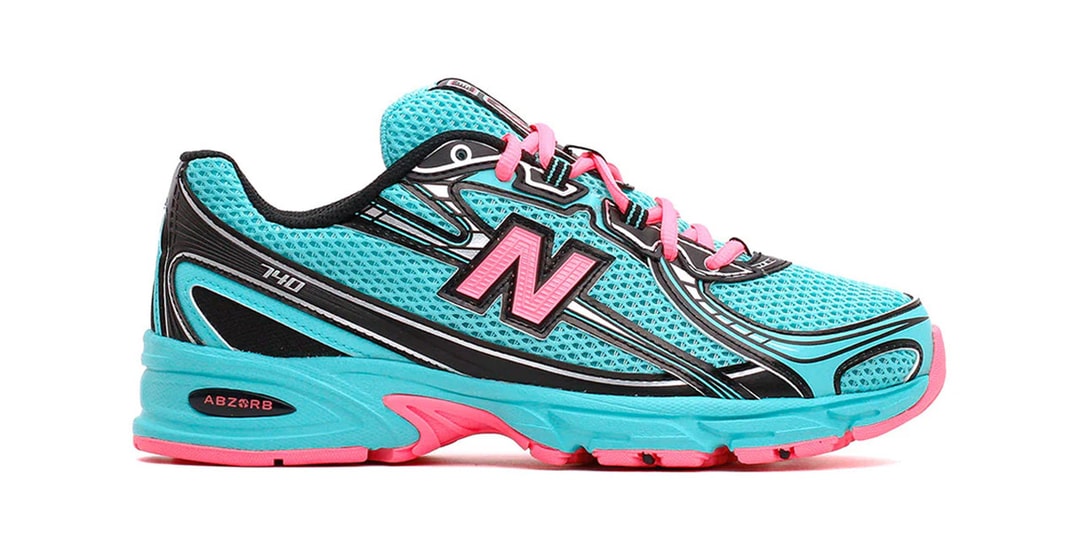 New Balance Departs from Grey Days with "Cyber Jade" 740