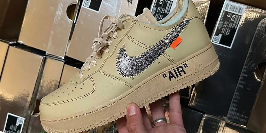 The Off-White™ x Nike Air Force 1 Low "Sesame" to Release This Year