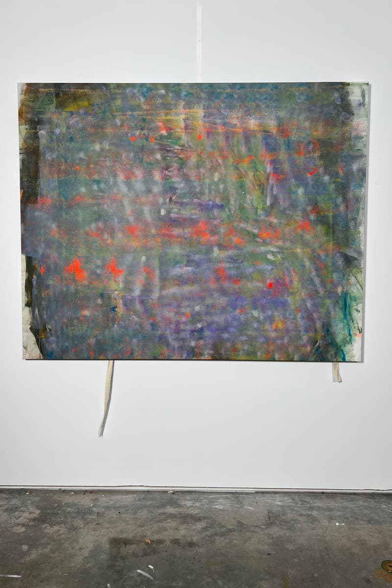 peter sutherland dries van noten little house gallery exhibition cloud painting