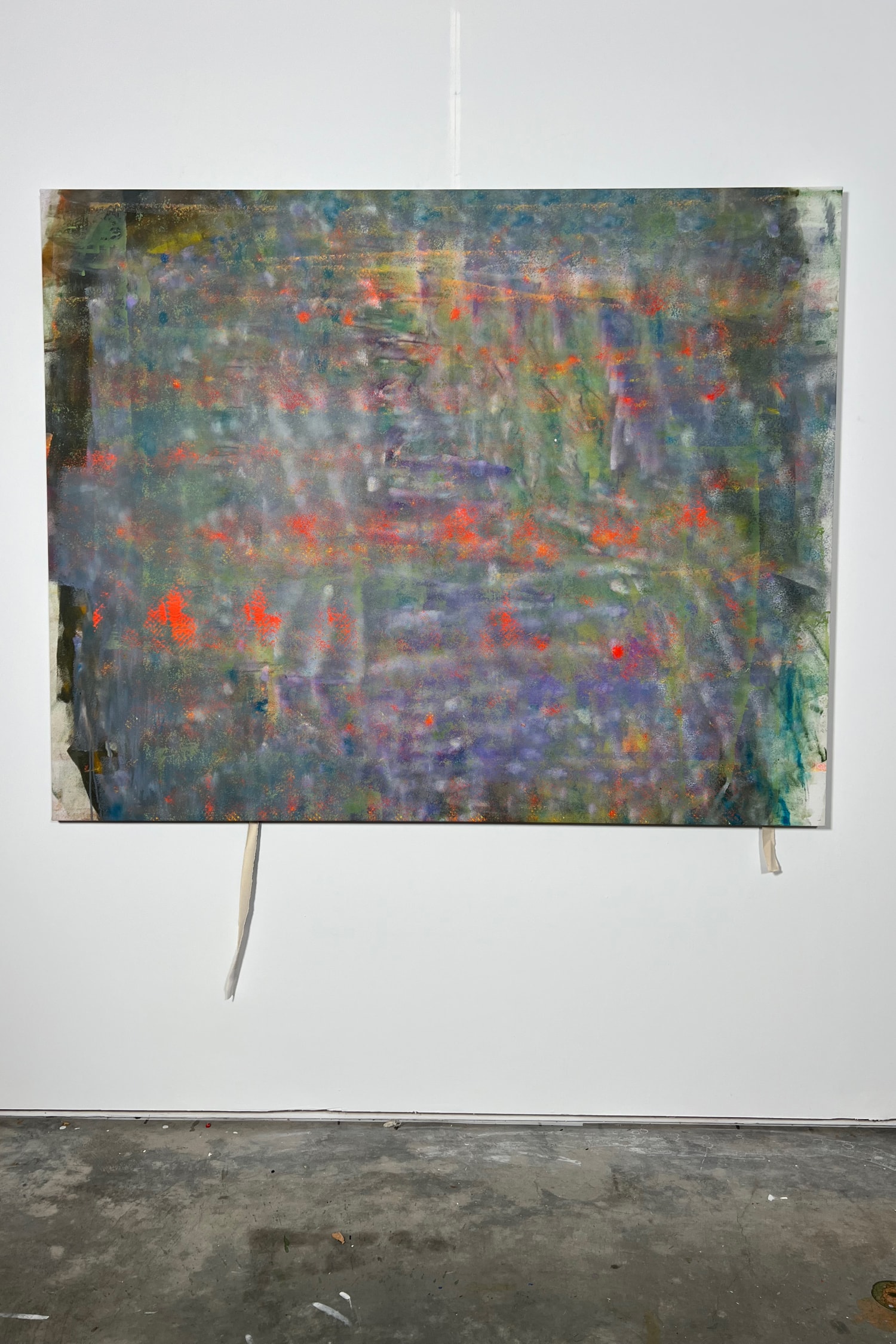 peter sutherland dries van noten little house gallery exhibition cloud painting