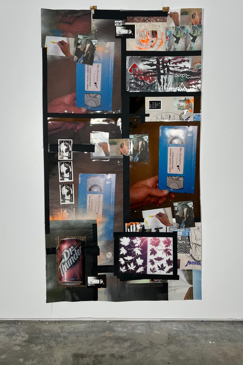 peter sutherland dries van noten little house gallery exhibition cloud painting