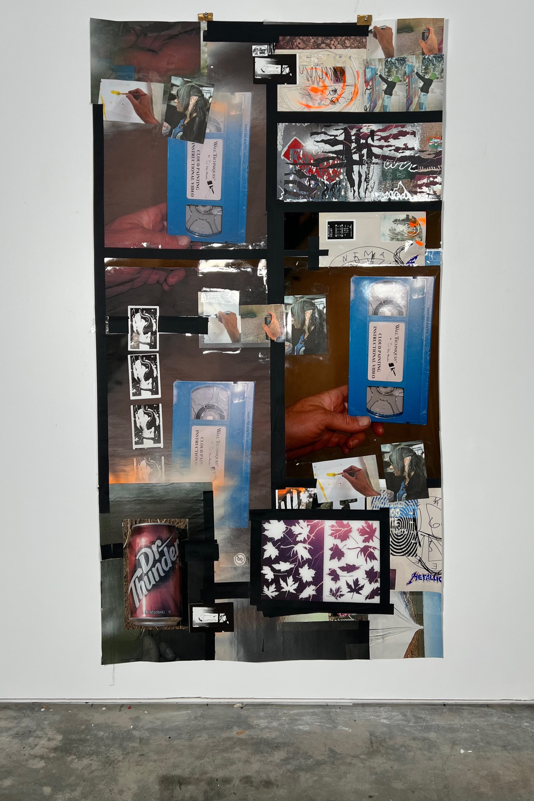 peter sutherland dries van noten little house gallery exhibition cloud painting