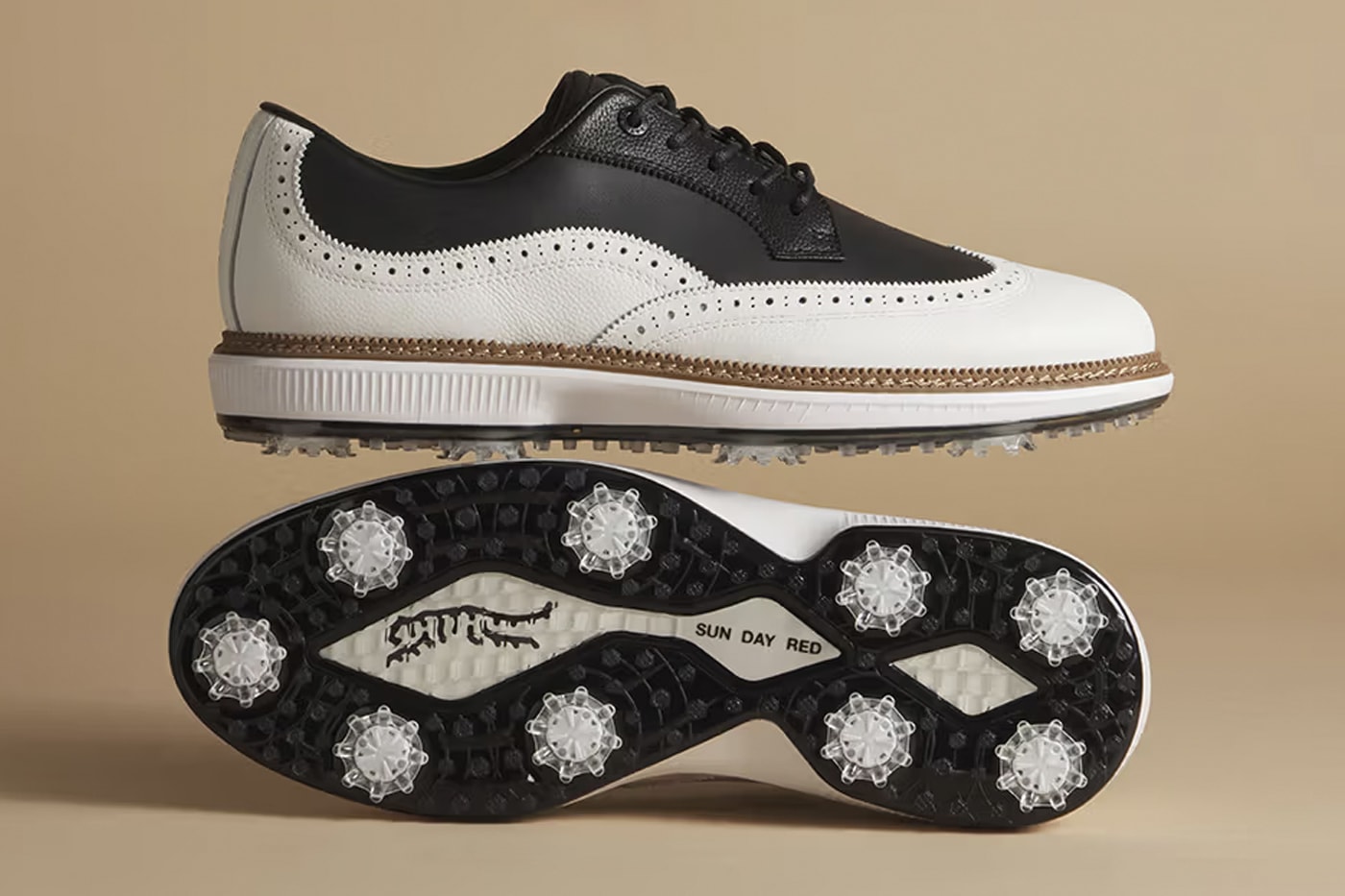 sun day red pioneer magnolia spectator golf shoe