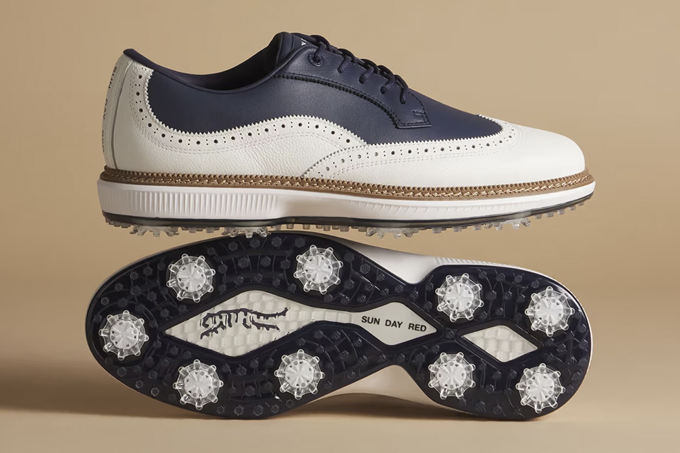 sun day red pioneer magnolia spectator golf shoe