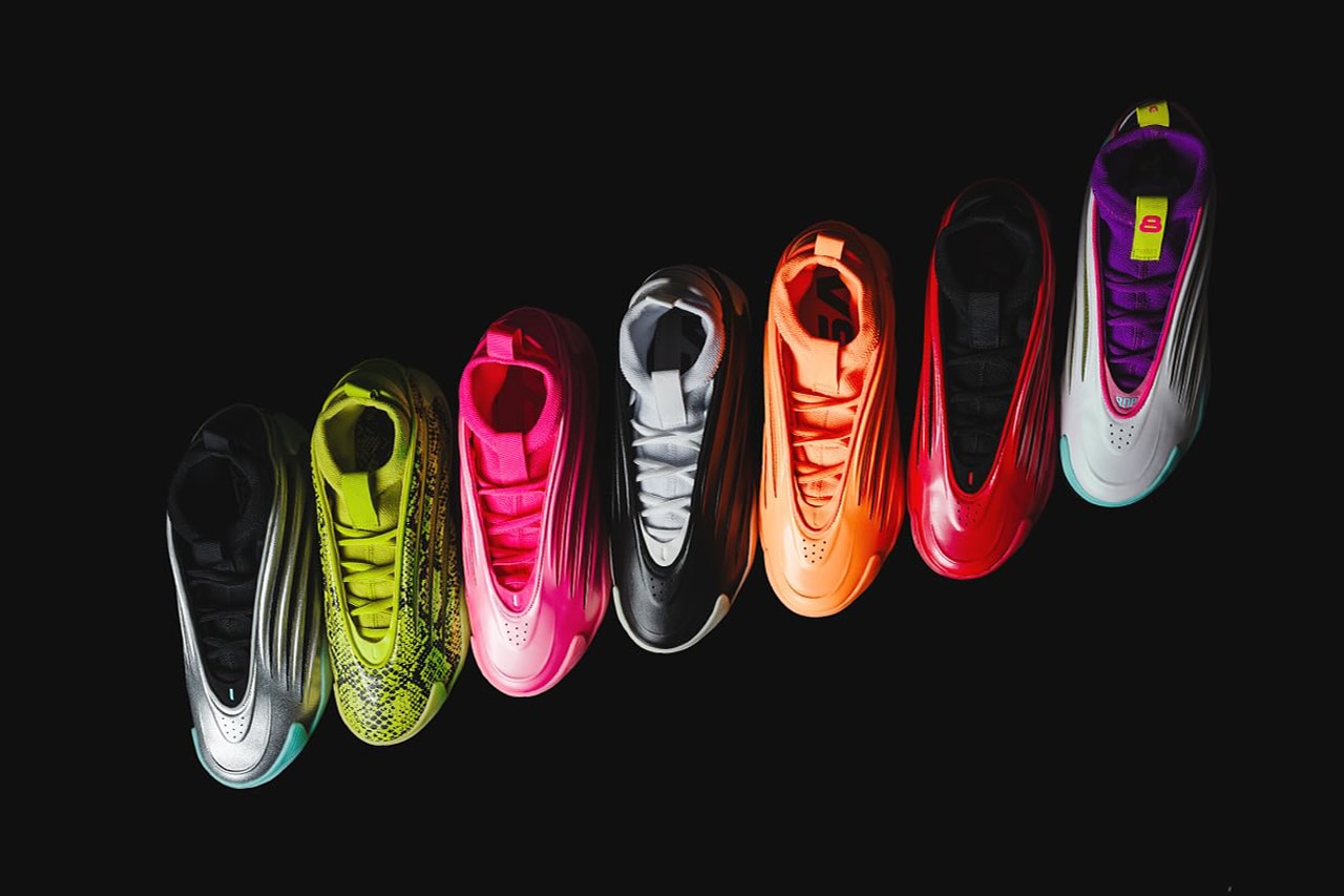 adidas Harden Vol. 9 FW25 Collection Release Dates info store list buying guide photos price jdub red metallic dynamo molded leather flamingo pink snakeskin uno chain