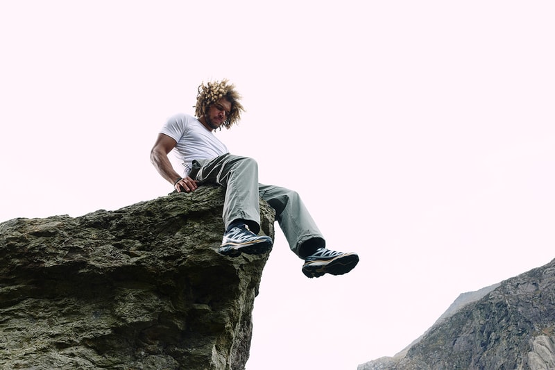 jd sports salomon xt-6 xt 6 campaign mountain joe james streets footwear sneakers outdoor nature london uk rapper artist video exclusive colorway retailer retail