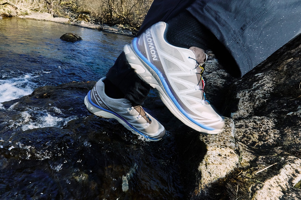jd sports salomon xt-6 xt 6 campaign mountain joe james streets footwear sneakers outdoor nature london uk rapper artist video exclusive colorway retailer retail
