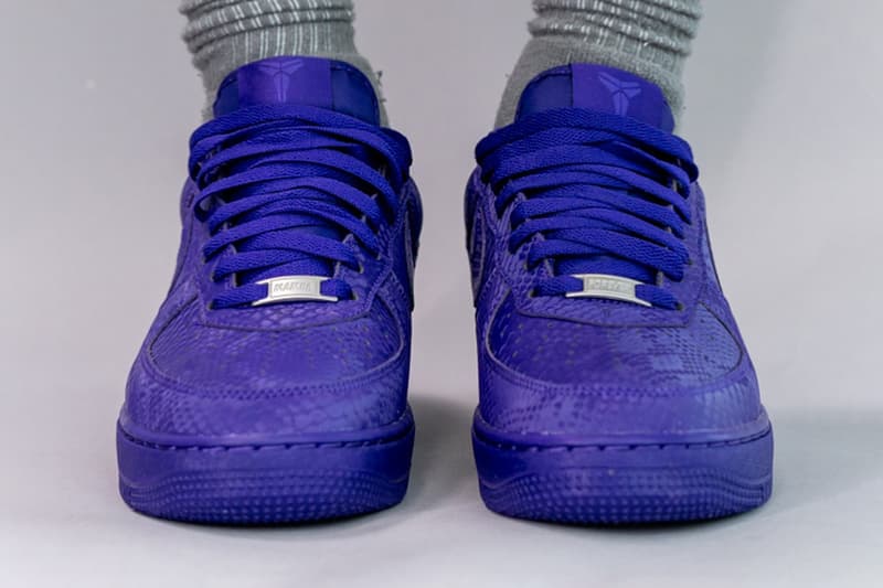 Kobe Bryant Nike Air Force 1 Low Court Purple IB0018-500 release date info store list buying guide photos price x