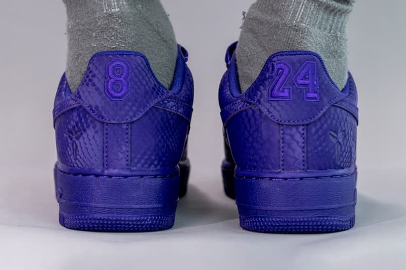 Kobe Bryant Nike Air Force 1 Low Court Purple IB0018-500 release date info store list buying guide photos price x