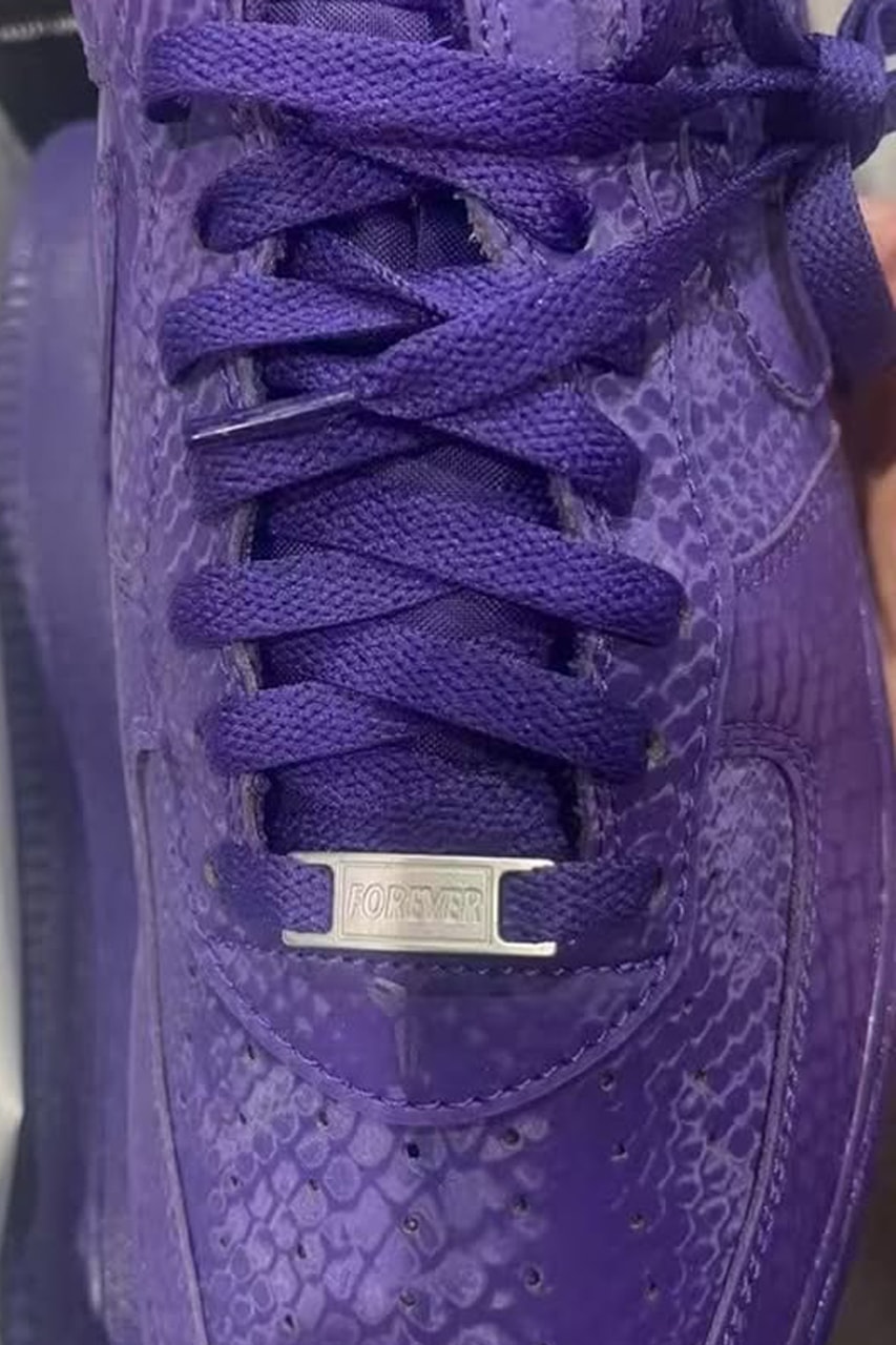 Kobe Bryant Nike Air Force 1 Low Court Purple IB0018-500 release date info store list buying guide photos price x