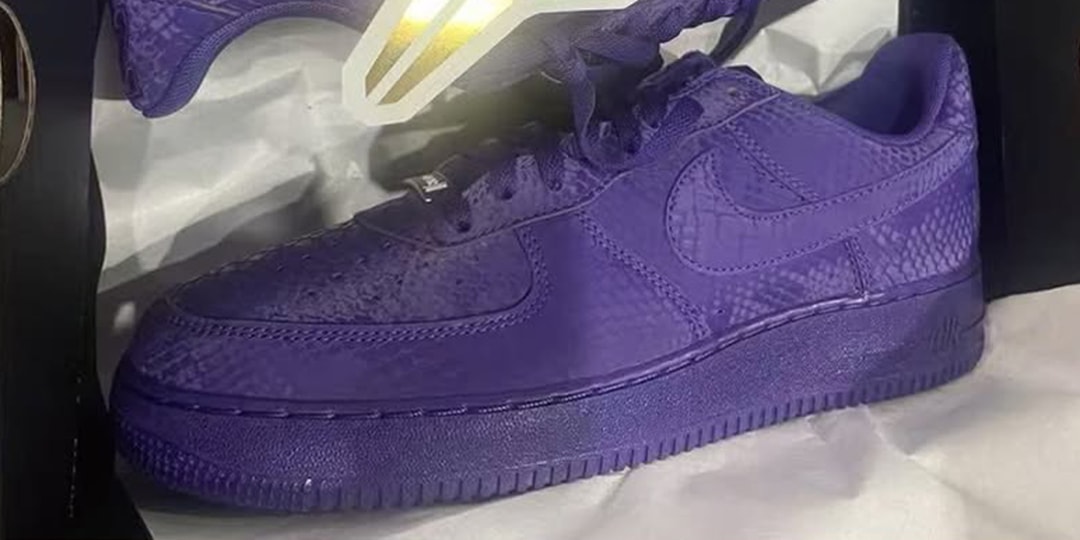 First Look at the Kobe Bryant x Nike Air Force 1 Low "Court Purple"