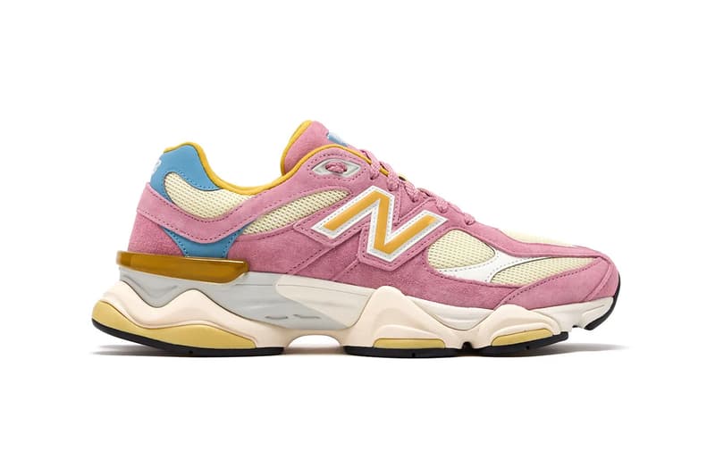 New Balance 9060 Gets an Eccentric Makeover in "Pink Suede" Release Info