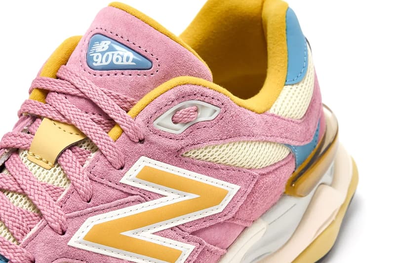 New Balance 9060 Gets an Eccentric Makeover in "Pink Suede" Release Info 
