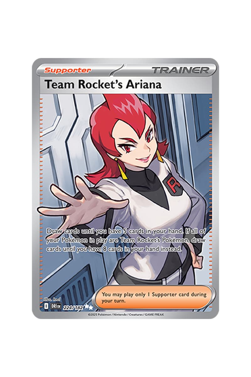 Pokémon TCG: Destined Rivals Illustration Rare Card List release date info store buying guide photos price team rocket