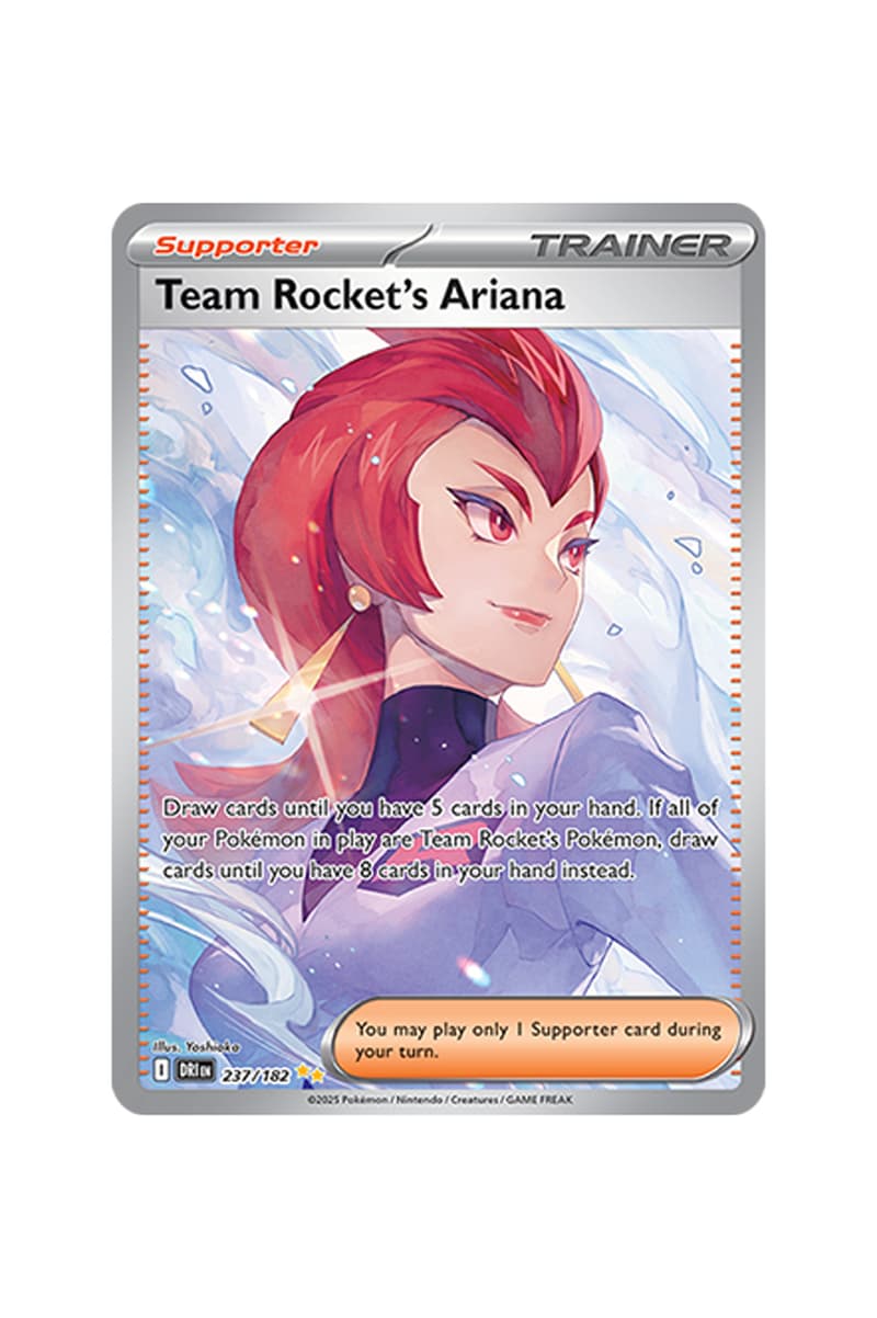 Pokémon TCG: Destined Rivals Illustration Rare Card List release date info store buying guide photos price team rocket