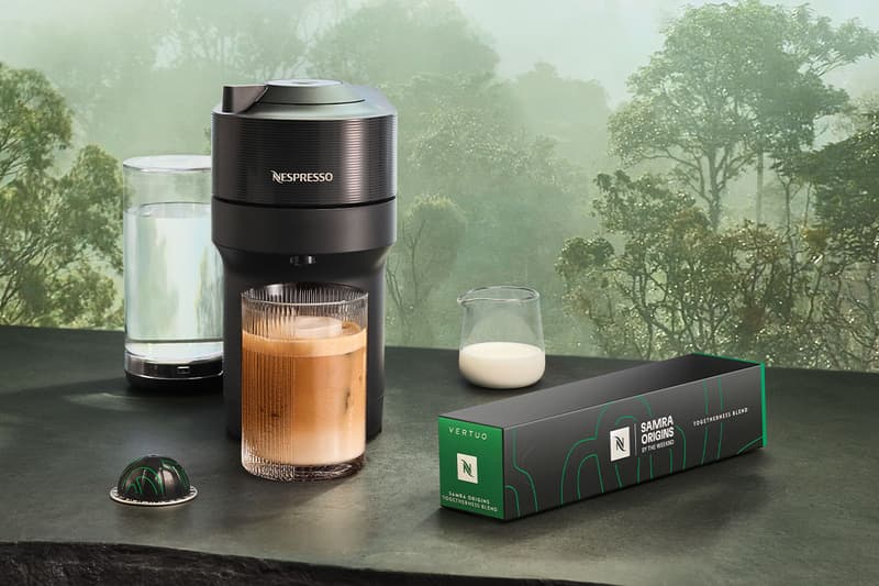 The Weeknd x Nespresso Collaboration Info