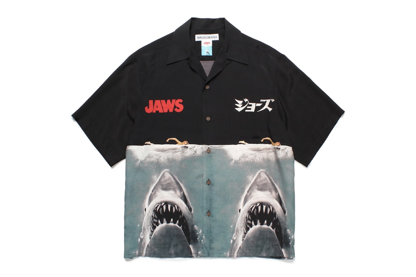 WACKO MARIA Reveals Summer-Ready 'JAWS' Capsule universal studios hawaiian shirts t-shirts short sleeves english japanese