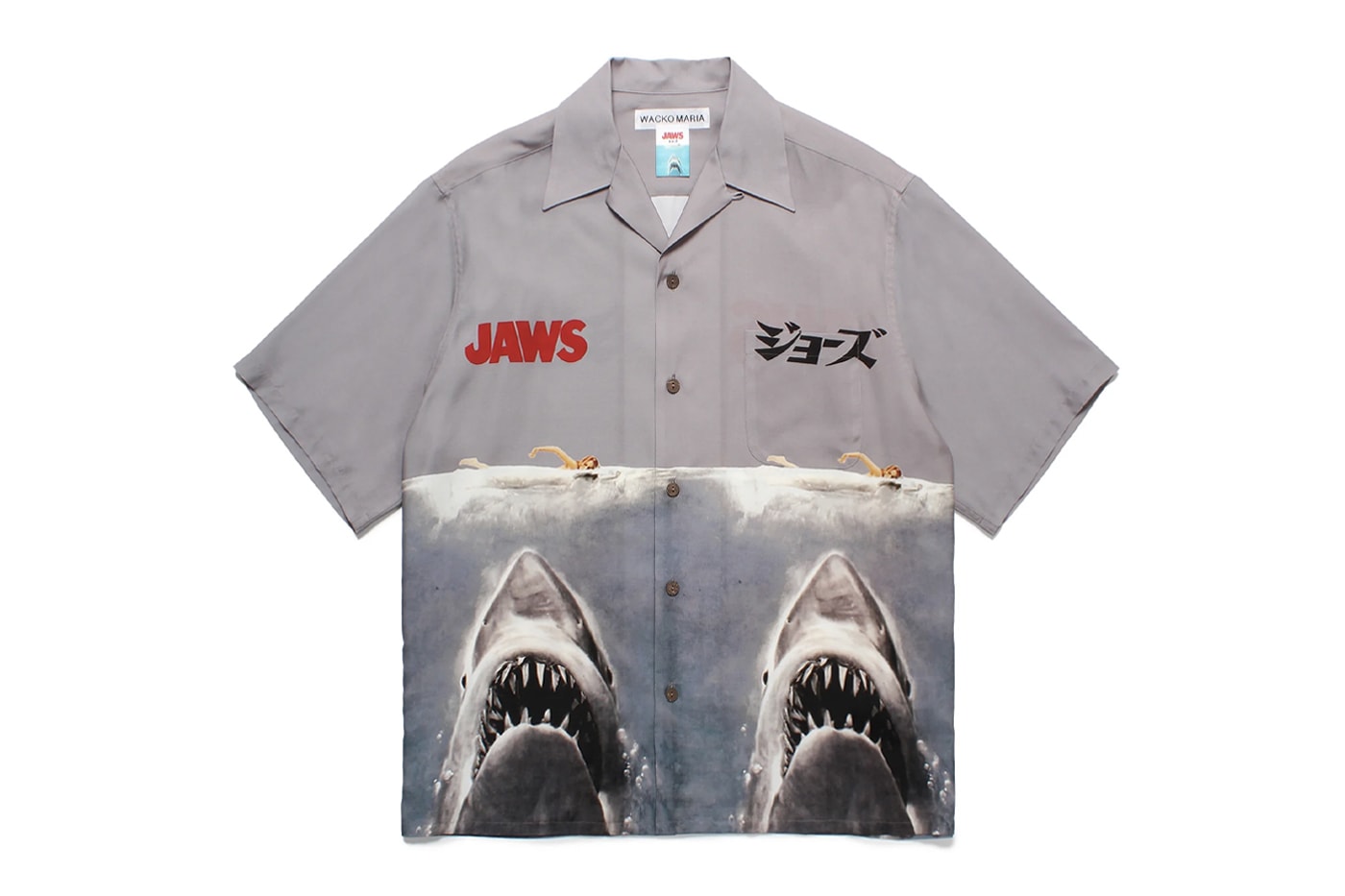 WACKO MARIA Reveals Summer-Ready 'JAWS' Capsule universal studios hawaiian shirts t-shirts short sleeves english japanese