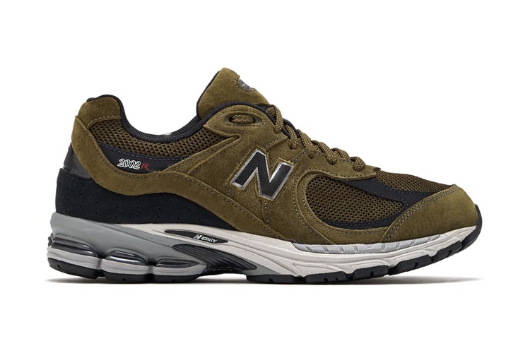 Official Look at the New Balance 2002R "Olive/Black"