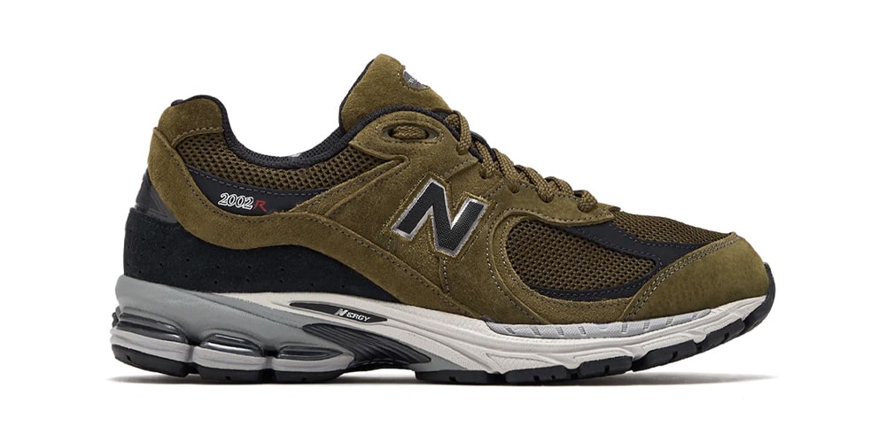 Official Look at the New Balance 2002R "Olive/Black"