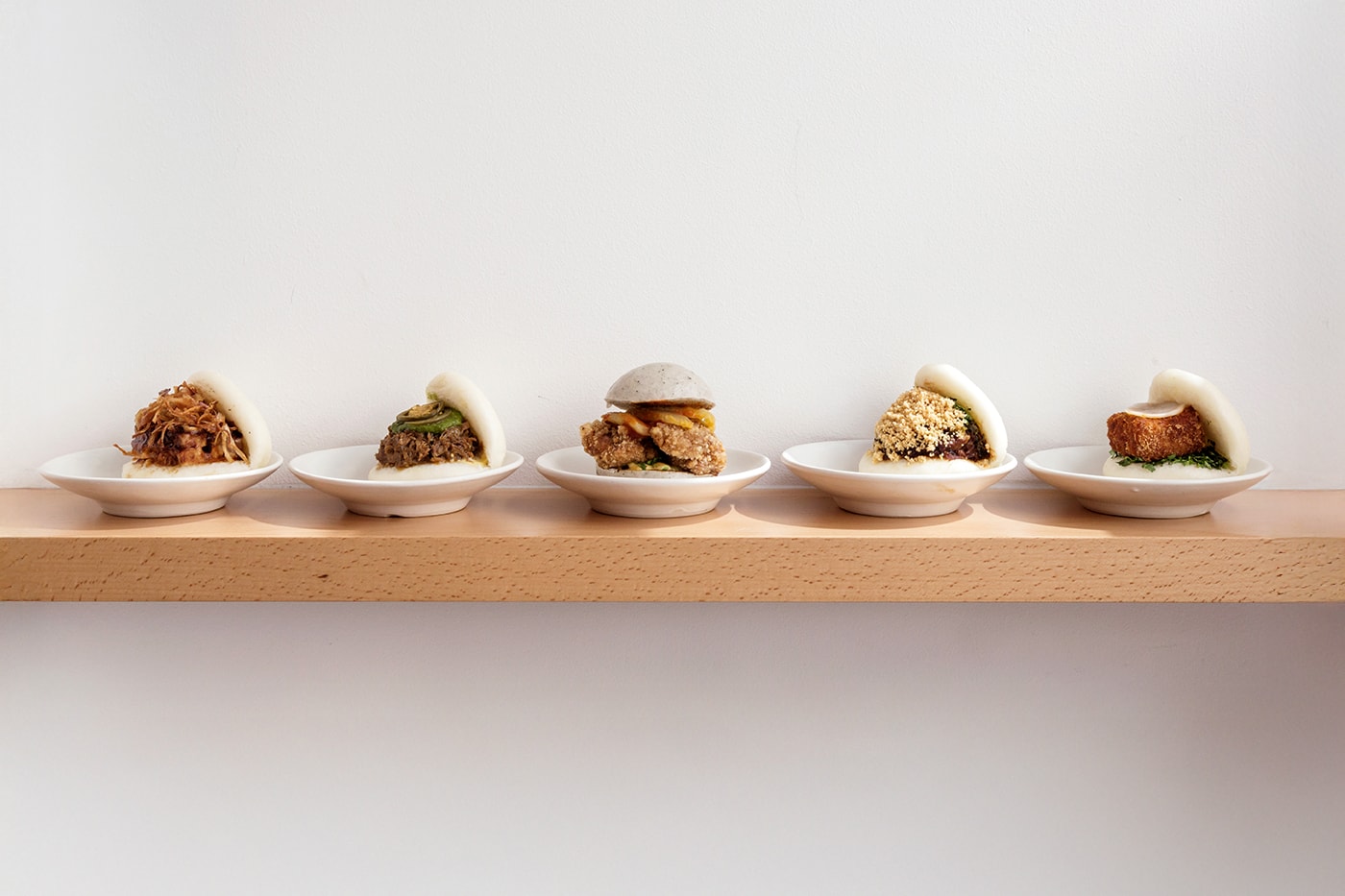 BAO London 10th Anniversary Special Menu Info £3.50 classic bao bun  Shing Tat Chung Erchen Chang Wai Ting Chung charcoal-finished fried chicken steak BAONUT calamari BAO dry beef noodles bone marrow