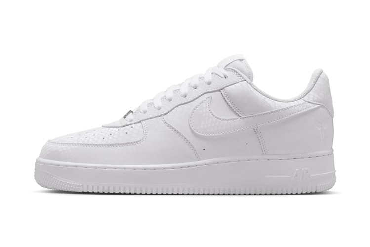 Nike Reveals the Kobe Bryant x Nike Air Force 1 Low "Triple White"