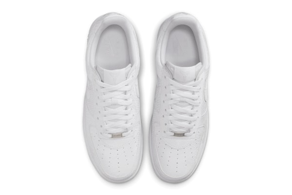 Kobe Bryant x Nike Air Force 1 Low "White" IB0018-100 first look teaser black mamba 8 24 swoosh los angeles lakers all white shoes sneakers